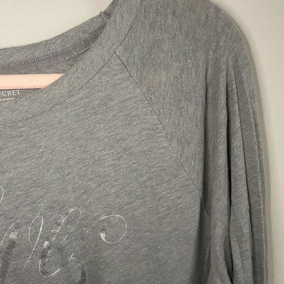 Victoria's Secret Gray Sleep Shirt Dress - Picture 4 of 7